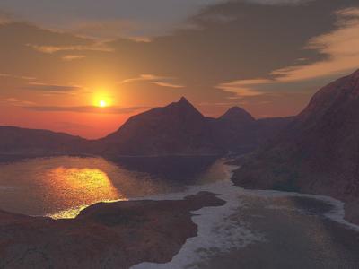 Terragen Sunset